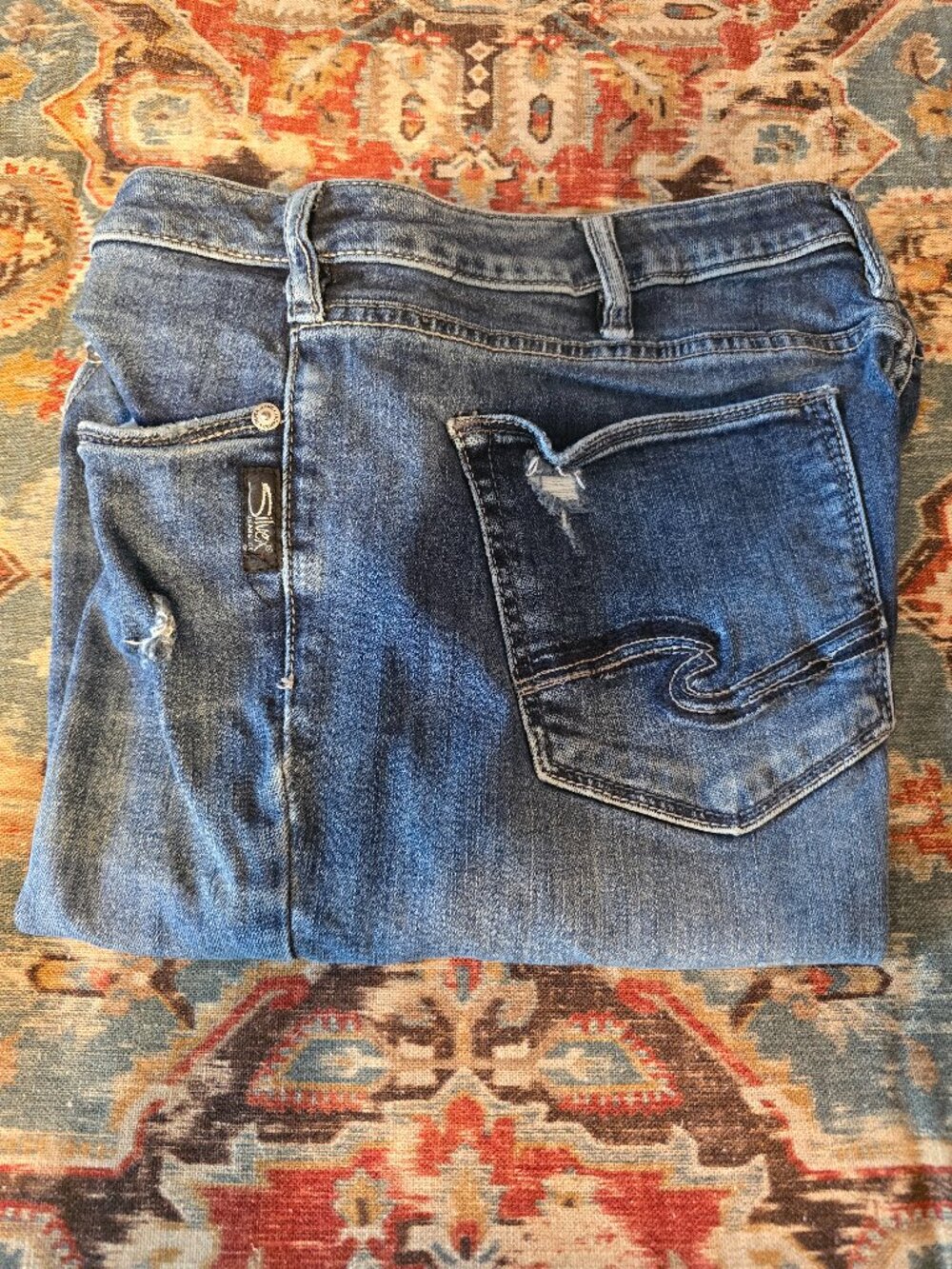 Silver Jeans Aiko Slim Boot Cut Tall Jeans - EUC